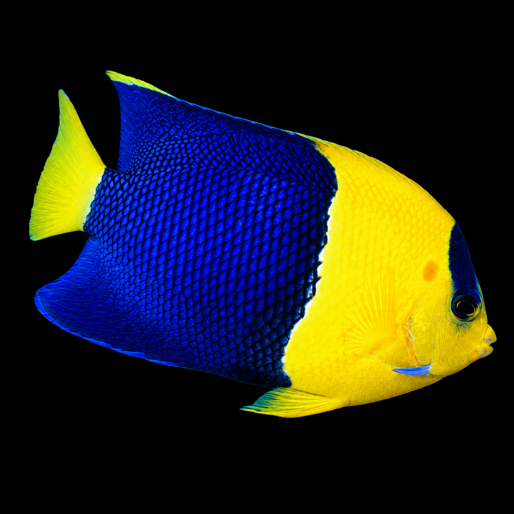 Bicolor dwarf angelfish Centropyge bicolor (4 - 6 cm)