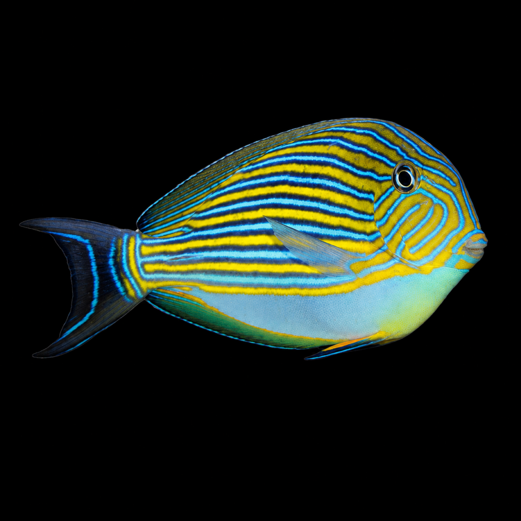 Lined surgeonfish Acanthurus lineatus (M)