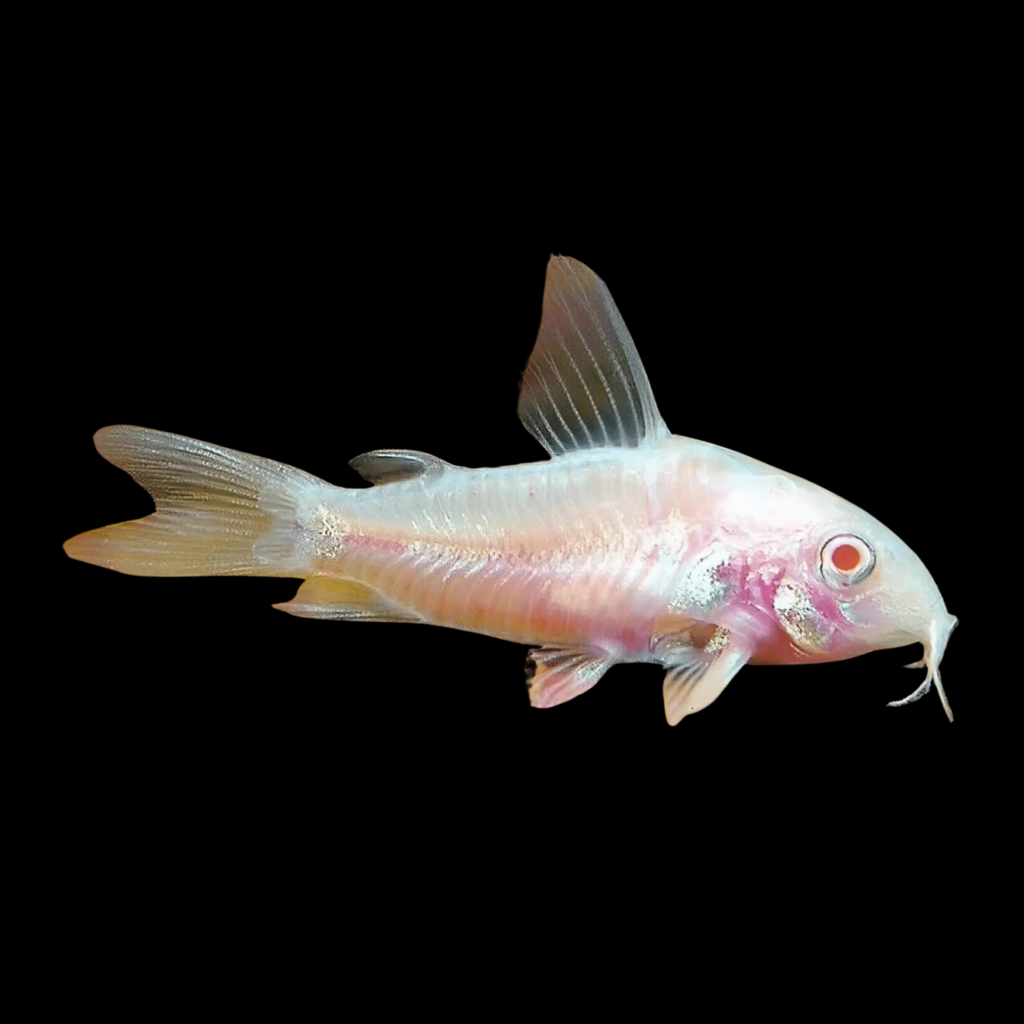 Albino Corydoras Corydoras Paleatus Albin (2 - 2.5cm)