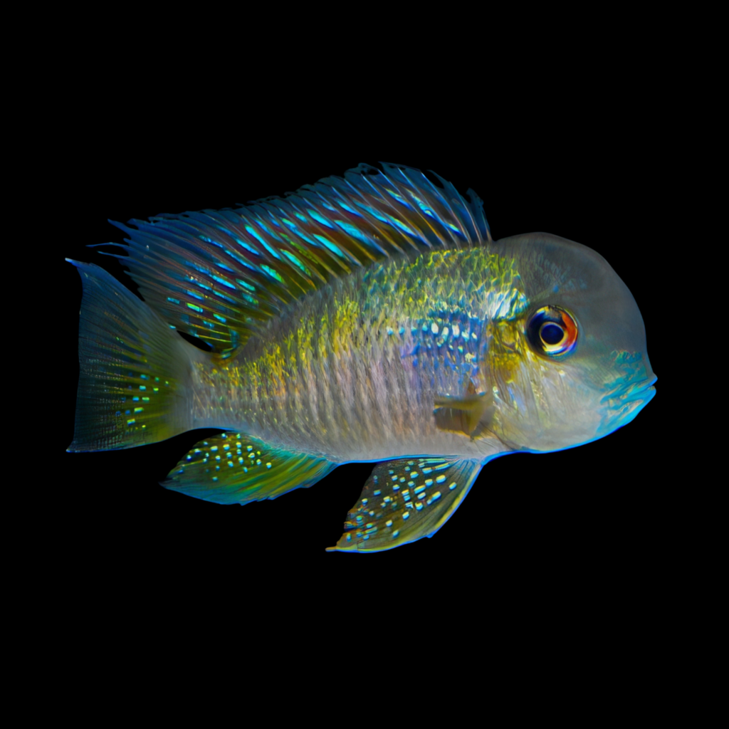 Paraguay Eartheater Gymnogeophagus Balzanii American Cichlid (4 - 5 cm)
