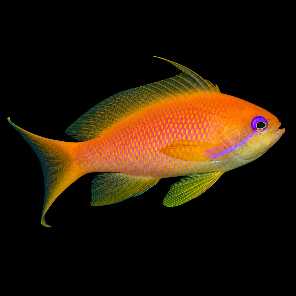 Sea goldie female Pseudanthias squamipinnis (M)