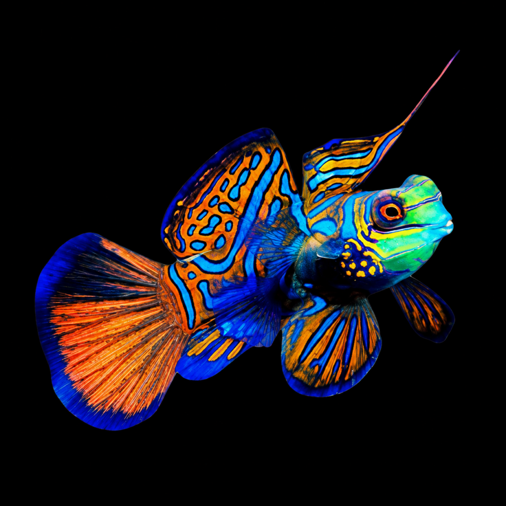 Mandarinfish Synchiropus splendidus (L)