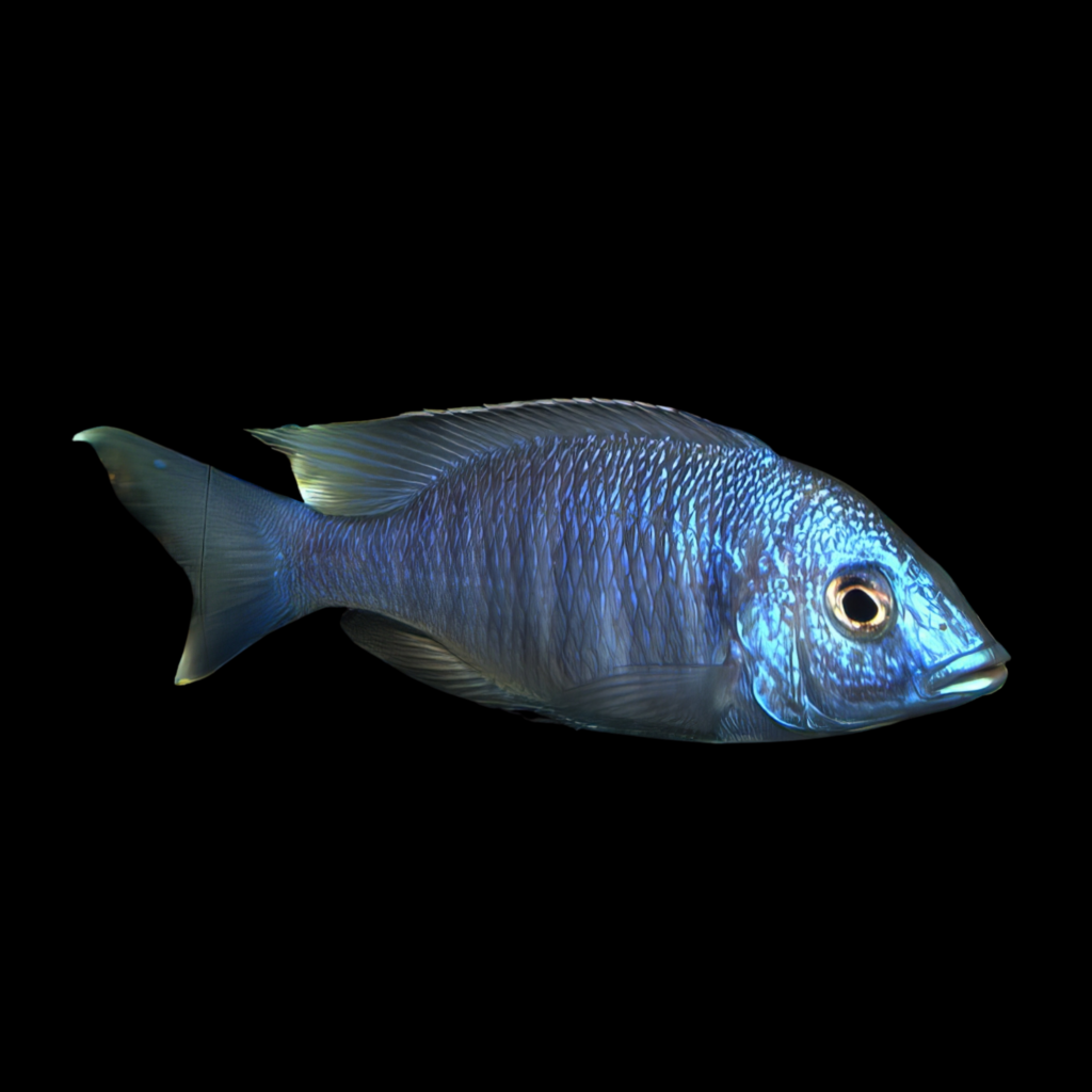 Placidochromis Sp. Blue (4 - 5 cm)